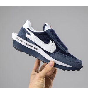 나이키 [NIKE] 수입프리미엄급 나이키 x 사카이 x 프라그먼트 LD와플 블랙큰드 블루