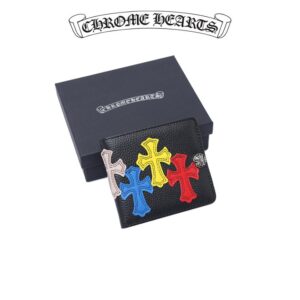 크롬하츠 멀티 크로스 패치 반지갑