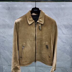 톰포드 스웨이드 트러커자켓
