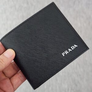 프라다 사피아노 레터링 반지갑