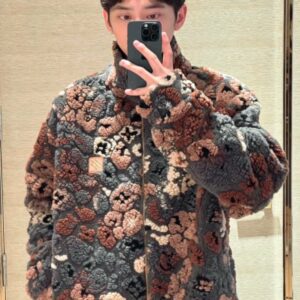 루이비통 x 니고 리버서블 플리스 블루종