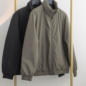 몽클레어 [MONCLER] 하이넥 패딩 블루종 재킷
