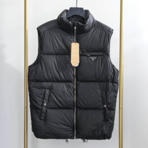프라다 [PRADA] 남성 레더 베스트 조끼