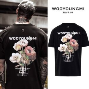 우영미 FLOWER 프리미엄 커플 티셔츠