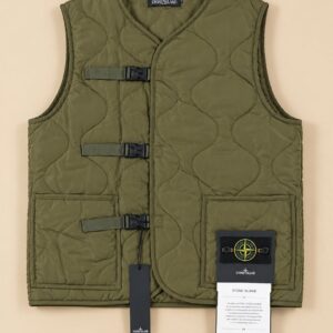 스톤아일랜드 [STONE ISLAND] 버클 퀼티드 베스트
