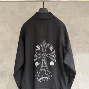 크롬하츠 크로스 자수 셔츠