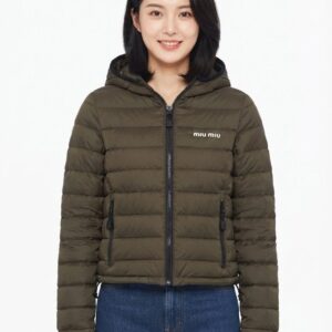 미우미우 [MIU MIU] 다운 테크니컬 퐁제 푸퍼 자켓