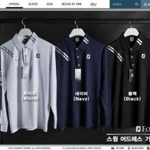 풋조이 스윙 어드레스 기능성 티