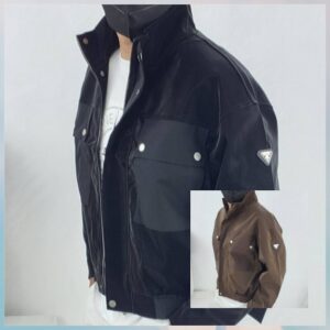 프라다 크로커 크롭 자켓