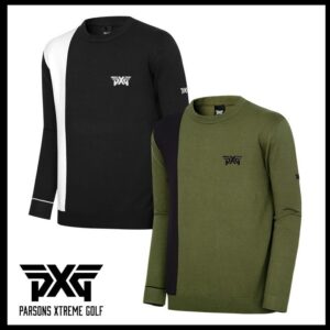 PXG 엑스 반배색니트