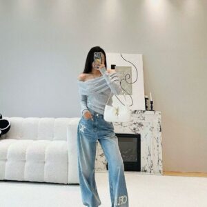 셀린느 통 일자바지