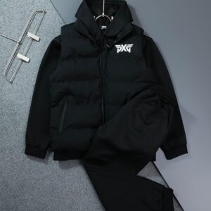 PXG 퍼포먼스 기모 후드 티셔츠 & 조거팬츠 & 베스트 3ps 기모 세트