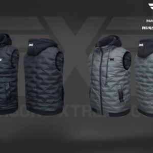PXG 하이넥 조끼패딩