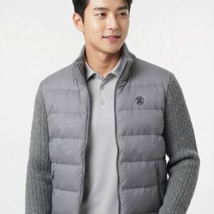 지포어 [G/FORE] 하이브리드 니트 다운 자켓