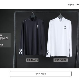 온 페이스 롱 핏티셔츠