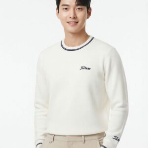 타이틀리스트 [TITLEIST] 남성 라운드넥 스웨터