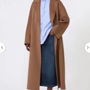 막스마라 핸드메이드 페넬로페 버진울 코트