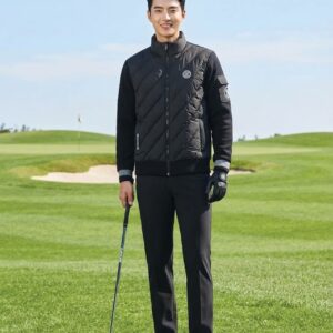 지포어 [G/FORE] 남성 니트 집업 패딩 자켓