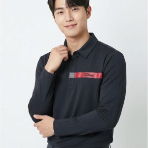 타이틀리스트 [TITLEIST] 투어핏 퍼포먼스 긴팔 카라 티셔츠