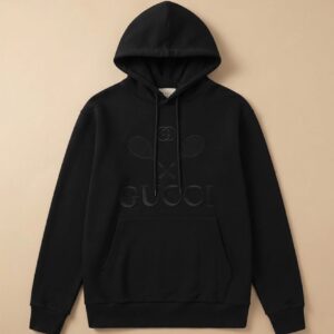 구찌 [GUCCI] 테니스 자수 로고 오버 후드티