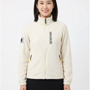 어메이징크리 [AMAZINGCRE] 여성 고스트 플리츠 퍼 자켓