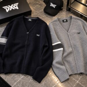 PXG 자수로고 맨즈 가디건
