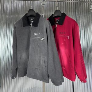 앙팡 리쉬 데프리메 워시드 워크 자켓