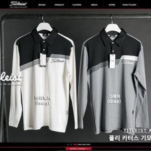 타이틀리스트 폴리 카터스 기모T-shirt