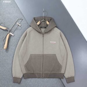 발렌시아가 피그먼트 빈티지 후드 자켓