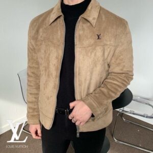 루이비통 스웨이드 자켓