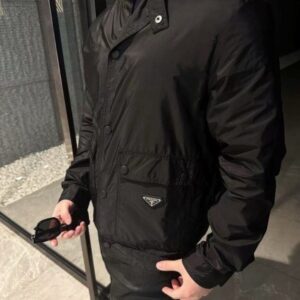 프라다 26 리나일론 스타일 포켓 자켓